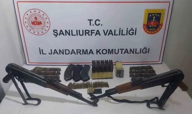 Şanlıurfa'da uzun namlulu silahlar ele geçirildi