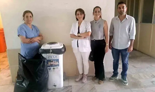 Söke Belediyesi, çevre ve insan sağlığını korumak için atık ilaçları topluyor