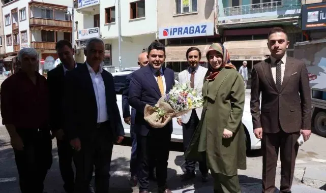 Ulaştırma ve Altyapı Bakanlığı Yardımcısı Boyraz'dan Oltululara istasyon müjdesi