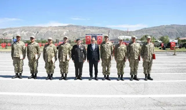 Bedelli erlere ant içme töreni düzenlendi