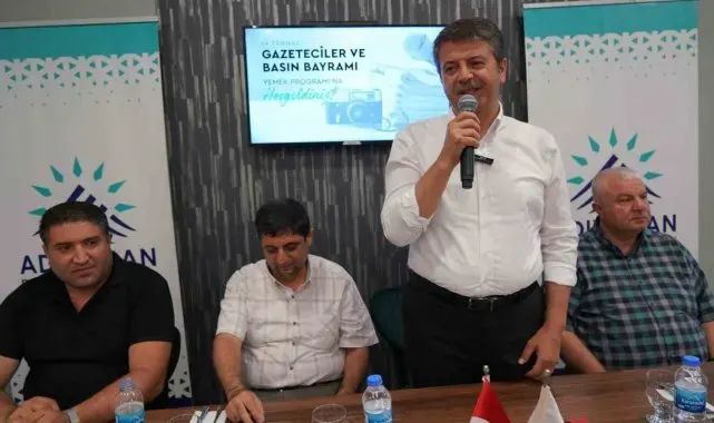 Başkan Tutdere, Basın Bayramı'nda gazetecilerle bir araya geldi