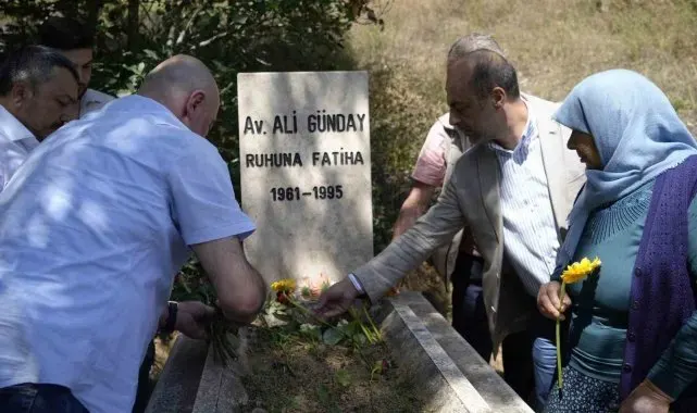 Ali Günday ölümünün 29. yılında mezarı başında anıldı