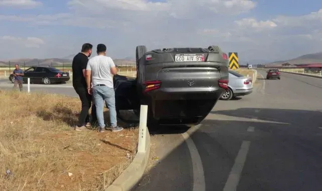 Kahramanmaraş'ta trafik kazası: 1 yaralı