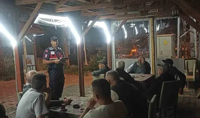 Bilecik'te köy sakinlerine yangın ve dolandırıcılık uyarısı