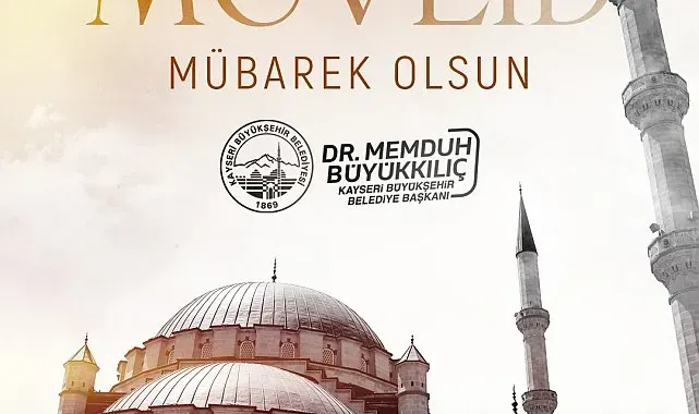 Başkan Büyükkılıç: "İnsanlığın en büyük ihtiyacı huzur ve merhamettir"
