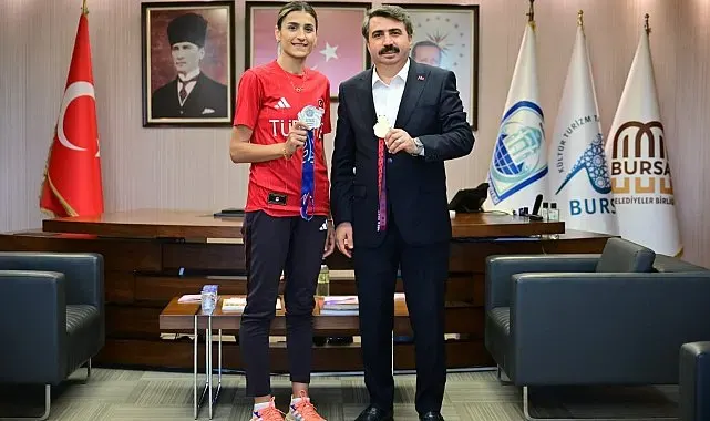 Yıldırım'ın altın kızı zirvede