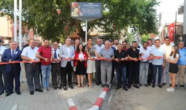 Kıbrıs Şehidi Turgutlulu Yusuf Şahin'nin adını yaşatıldı