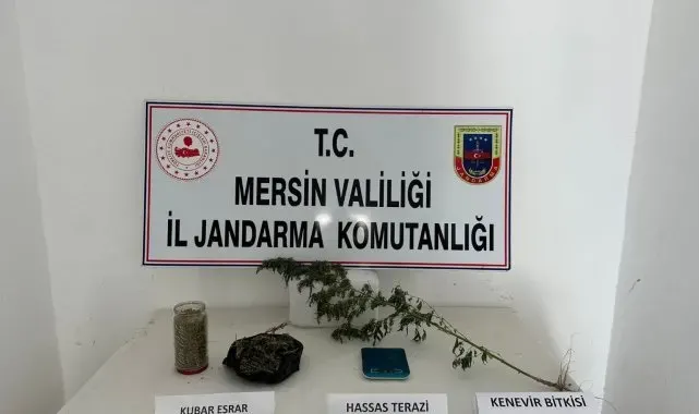 Mersin'de uyuşturucu operasyonu: 3 gözaltı