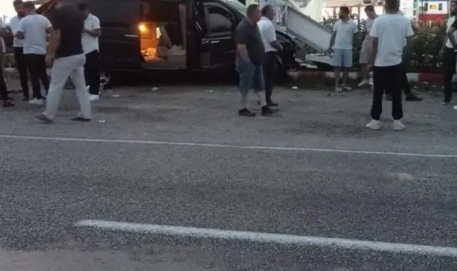 Sinop'ta iki otomobil çarpıştı: 1 ölü, 7 yaralı