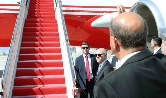 Cumhurbaşkanı Erdoğan KKTC'den ayrıldı