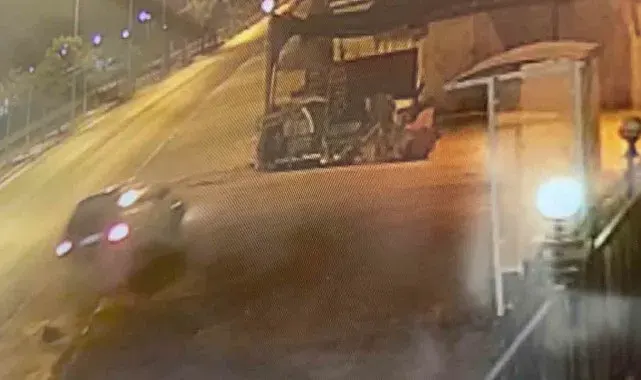 Antalya'da ilginç kaza: dükkana uçtu, önce gitti sonra helalleşmek için geri döndü