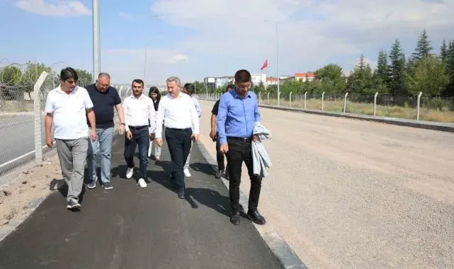 Melikgazi'den şehrin trafik yükünü alacak yeni yol