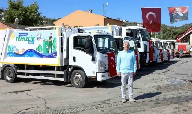 Mudanya'da bir ayda 5 bin ton evsel atık toplandı