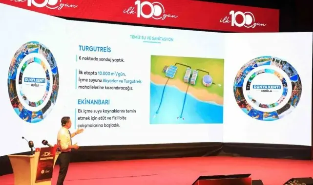 Bodrum'da denizden su arıtma projesi hayata geçiyor