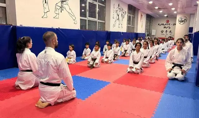 Muşlu karateciler uluslararası turnuvada şampiyonluk için mücadele edecek