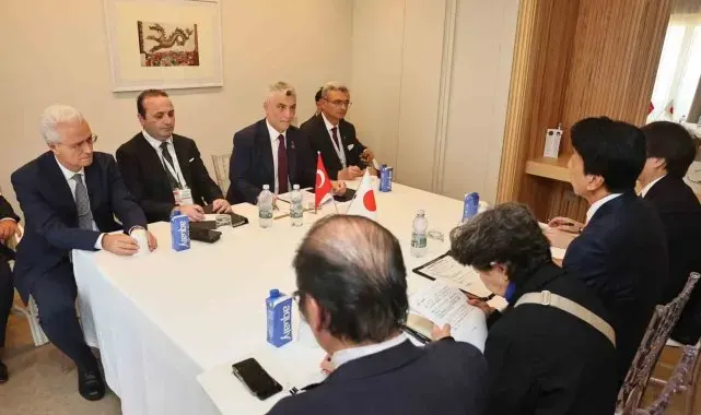 Ticaret Bakanı Bolat, Japon mevkidaşı Saito ile görüştü