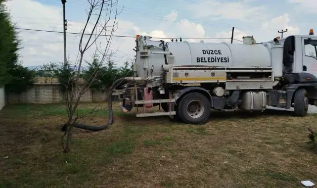 Düzce belediyesi içme suyu tesisi tam kapasite çalışıyor