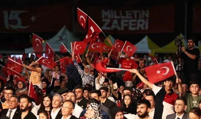 Gaziantep'te 15 Temmuz Zaferi'nin 8. yıl dönümü etkinlikleri