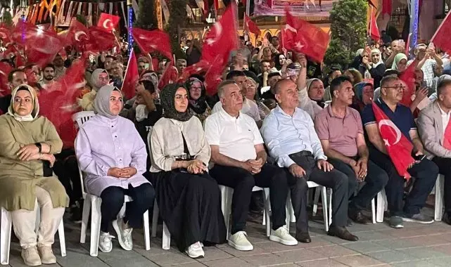 Sultangazi'de 15 Temmuz hain darbe girişiminin 8'inci yıl dönümünde anma programı