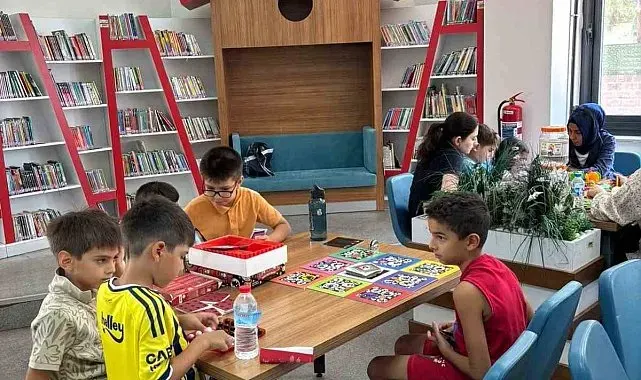 Aydın'da çocuklar zeka oyunlarıyla hem düşündü hem eğlendi