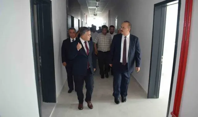 Vali Canbolat, Bozdoğan'daki yatırımları yerinde inceledi