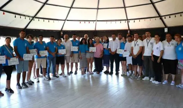 Bodrum'daki kampın birinci dönemi tamamlandı