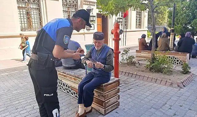 Kütahya'da Toplum Destekli Polislerden dolandırıcılık ve hırsızlık uyarısı