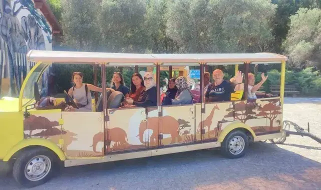Huzurevi sakinleri Sasalı Doğal Yaşam Parkı'nı gezdi