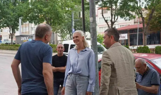 Başkan Subaşı mesaiye çay molası verdi