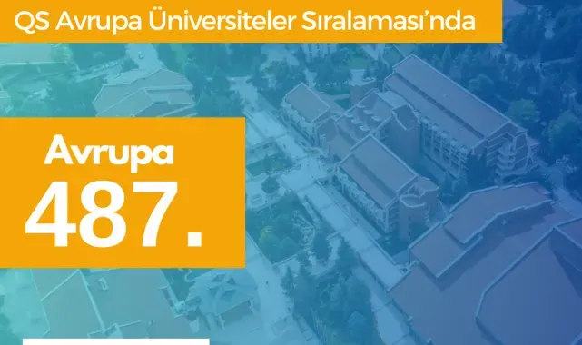 Anadolu Üniversitesi Avrupa'nın en iyi 500 üniversitesi arasında