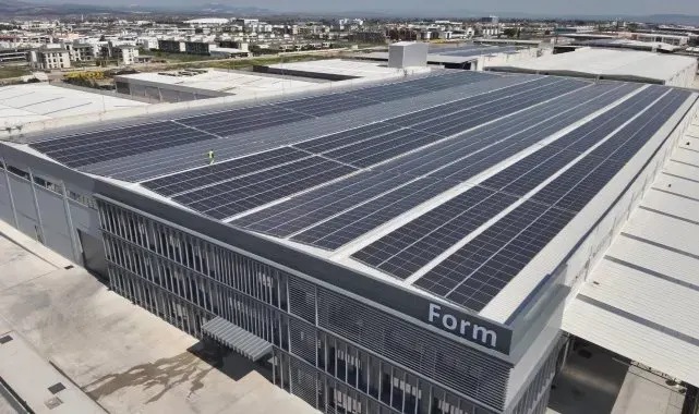 Form Plastik'in enerjisi güneşten