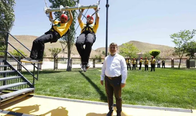 Aksaray'ın macera parkı açılıyor