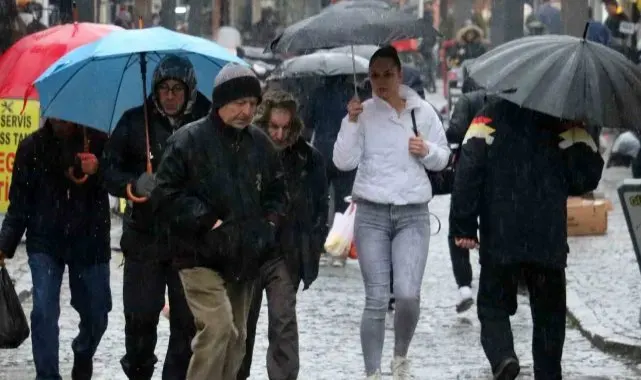 Bayburt için gök gürültülü kuvvetli sağanak yağış uyarısı