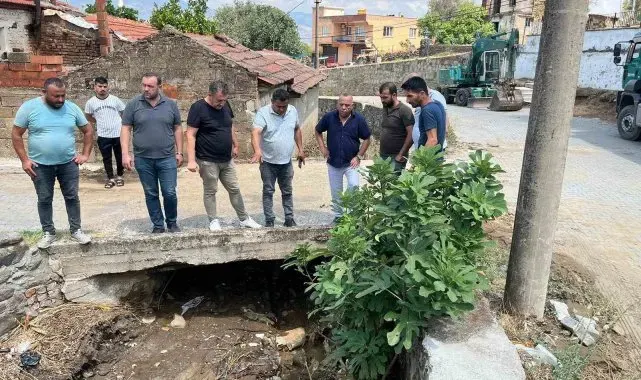 Bozdoğan'da selin izleri hızla siliniyor