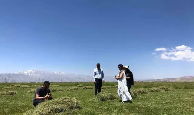 Yüksekova'da yağışlar çiftçilerin yüzünü güldürdü