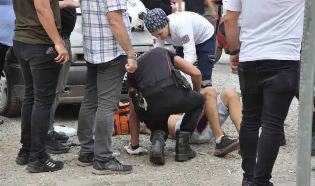 Caddede karşılaştığı husumetlisini tabancayla vurdu