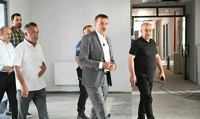Milletvekili Tüfenkci, Malatya POMEM'deki yenileme ve dönüşüm çalışmalarını inceledi