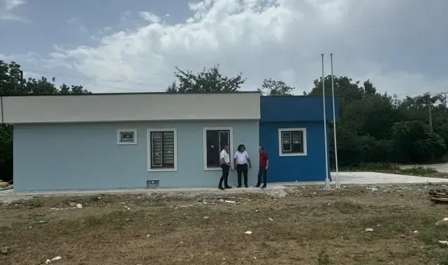 Hayırsever tarafından yaptırılan sağlık istasyonunda sona gelindi