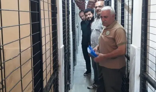 Elazığ'da Hayvan Bakımevinde denetim