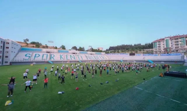 Nilüferliler sporla zinde kalıyor