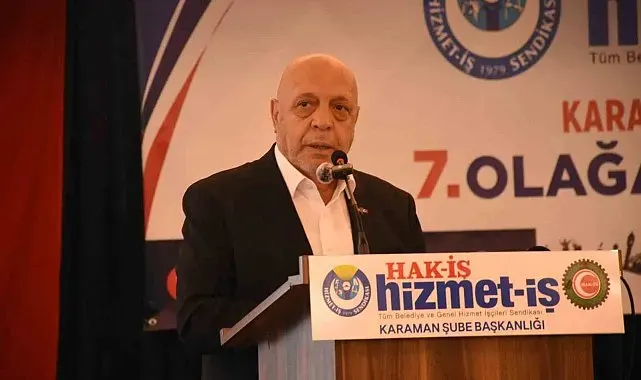 HAK-İŞ Genel Başkanı Mahmut Arslan: "Asgari Ücret Tespit Komisyonu'nun yapısı değişmeli"