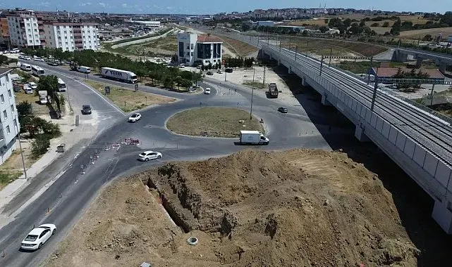 Çerkezköy'de ulaşım için kapsamlı düzenleme: Köprü altındaki sorun çözülüyor