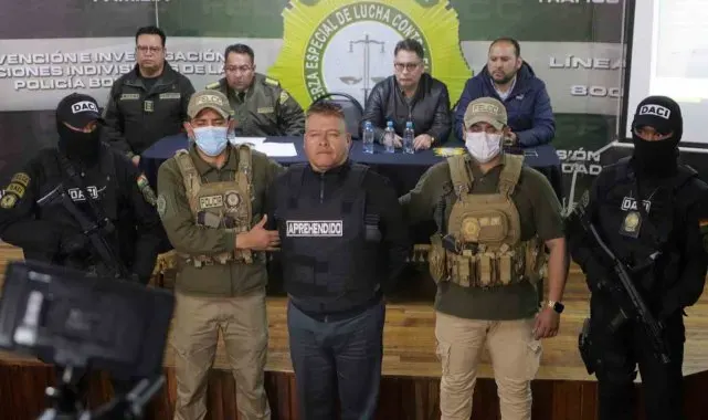 Bolivya'da darbe girişiminin lideri Zuniga gözaltına alındı