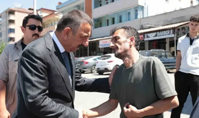 Zonguldak Valisi Osman Hacıbektaşoğlu, Karaman beldesini ziyaret etti
