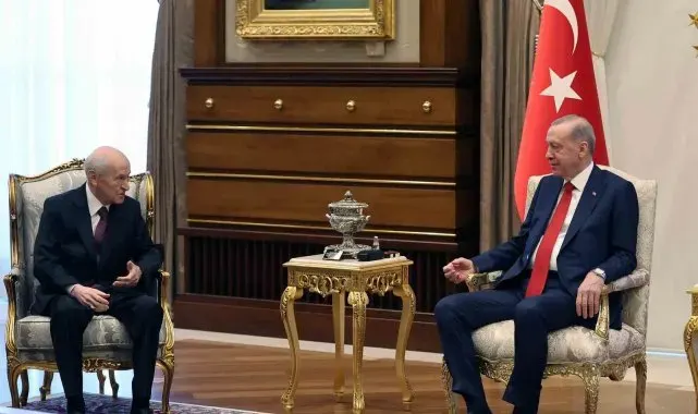 Cumhurbaşkanı Erdoğan ile Bahçeli'nin görüşmesi sona erdi