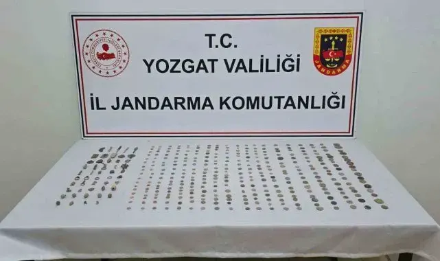 Yozgat'ta 379 adet tarihi eser ele geçirildi