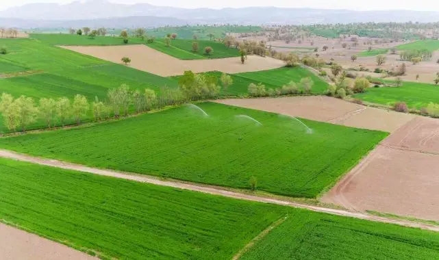 Samsun'da bu sezon 445 bin 130 dekar tarım arazisi sulanacak