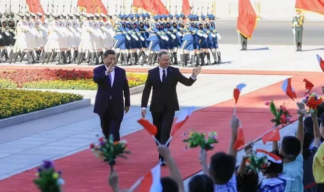 Polonya Cumhurbaşkanı Duda ile Çin Devlet Başkanı Xi bir araya geldi