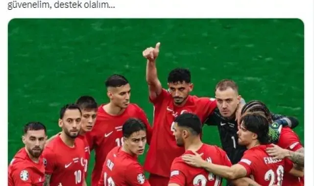 Burak Yılmaz'dan milli takıma destek
