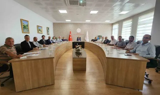 Kütahya'da ilçe milli eğitim müdürleri sene sonu değerlendirme toplantısı